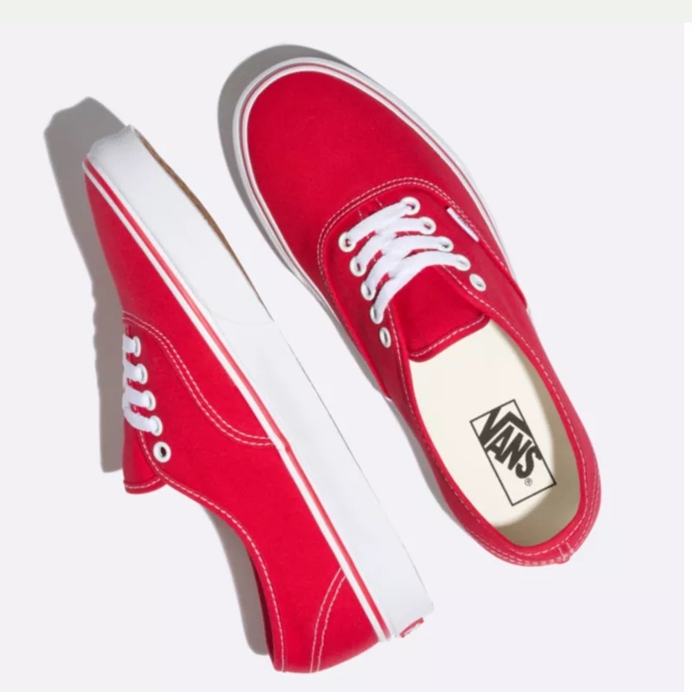 Vans Red Authentic Shoe